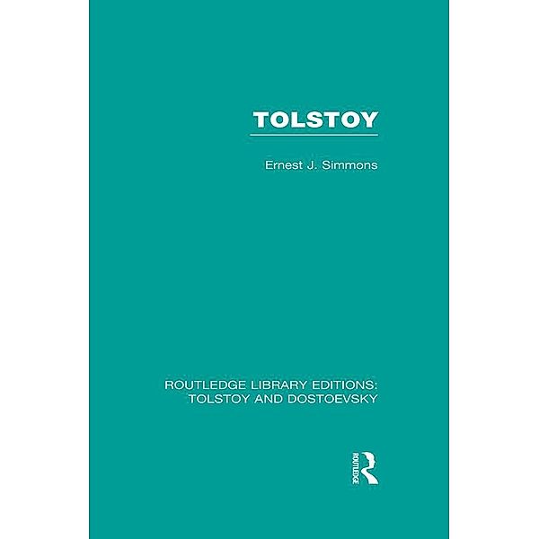 Tolstoy, Ernest Joseph Simmons
