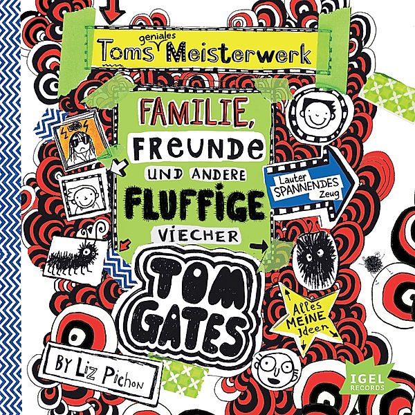 Tom Gates - 12 - Toms geniales Meisterwerk (Familie, Freunde und andere fluffige Viecher), Liz Pichon