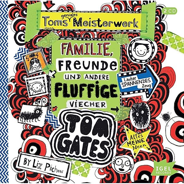 Tom Gates - 12 - Toms geniales Meisterwerk (Familie, Freunde und andere fluffige Viecher), Liz Pichon