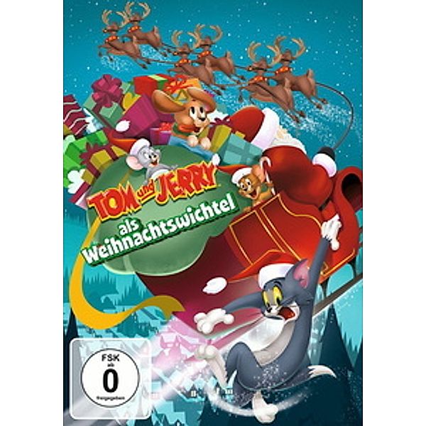 Tom & Jerry als Weihnachtswichtel DVD-Box