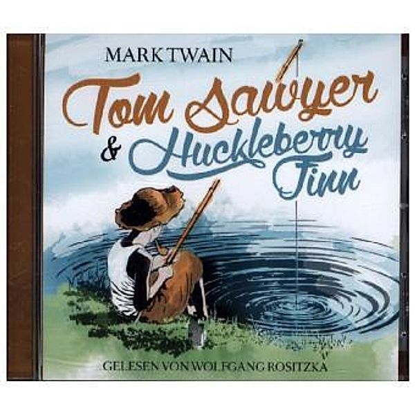 Tom Sawyer & Huckleberry Finn, 1 Audio-CD, Mark Twain