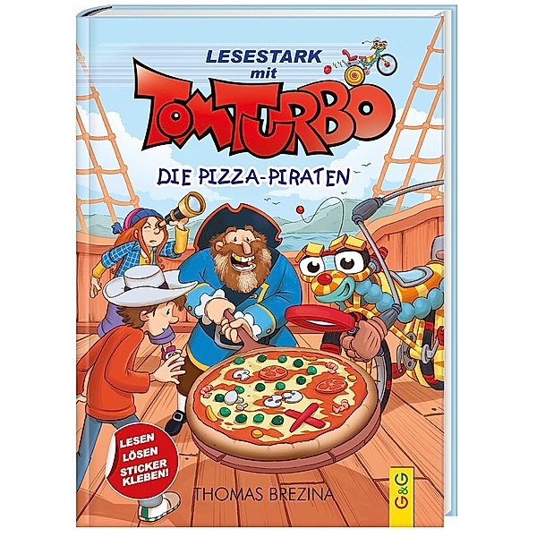 Tom Turbo - Lesestark - Die Pizza-Piraten, Thomas Brezina