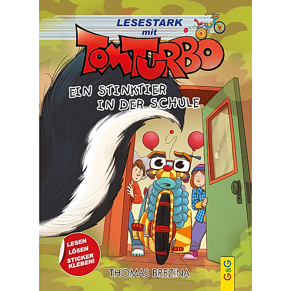 Tom Turbo - Lesestark - Ein Stinktier in der Schule, Thomas Brezina