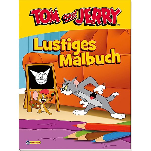 Tom und Jerry: Lustiges Malbuch