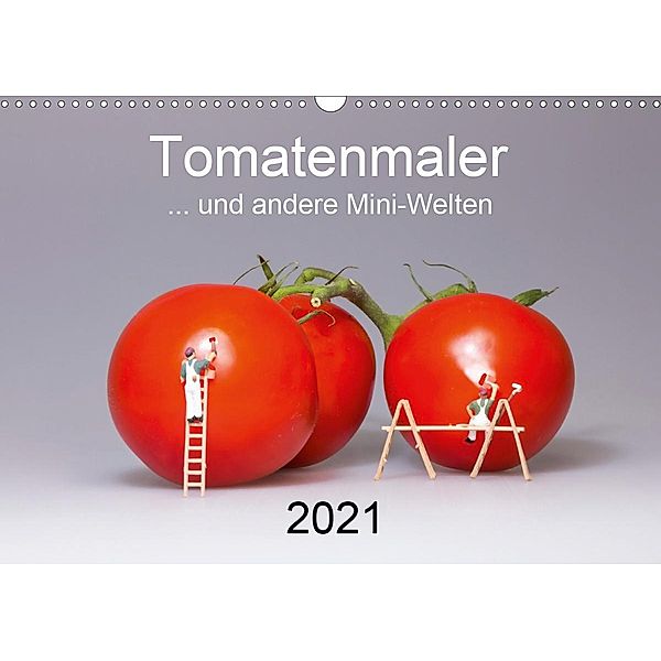 Tomatenmaler ... und andere Mini-Welten (Wandkalender 2021 DIN A3 quer), Michael Bogumil