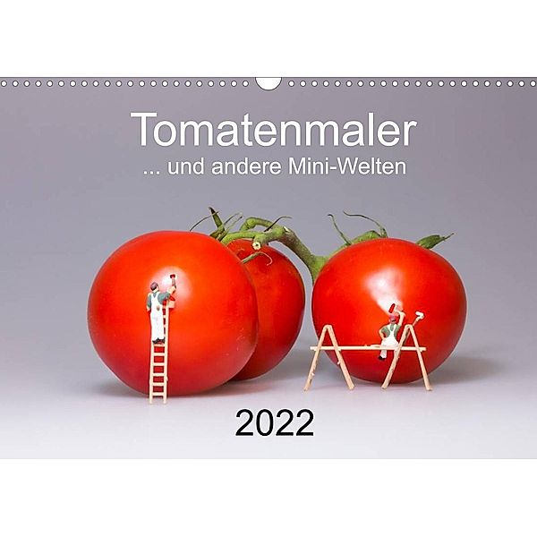 Tomatenmaler ... und andere Mini-Welten (Wandkalender 2022 DIN A3 quer), Michael Bogumil