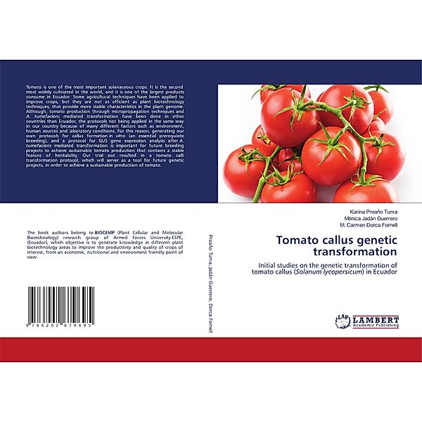 Tomato callus genetic transformation, Karina Proaño Tuma, Mónica Jadán Guerrero, M. Carmen Dorca Fornell