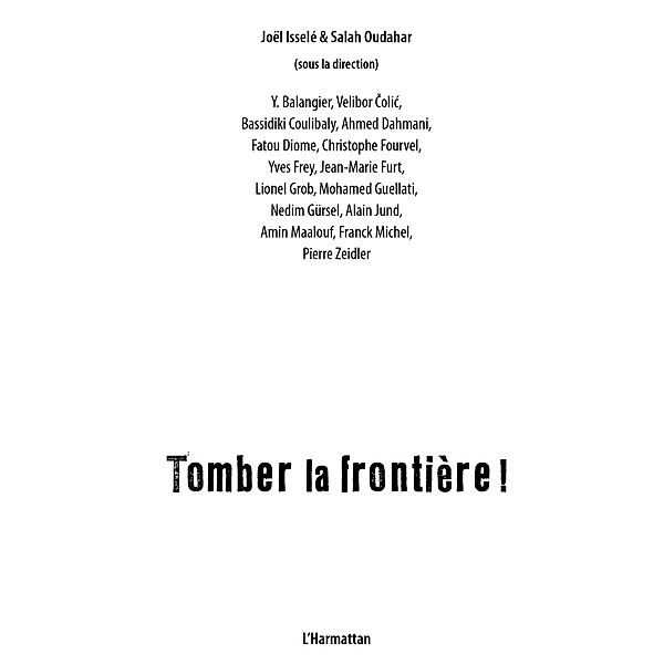 Tomber la frontiere / Hors-collection, Miron Bialoszeswski