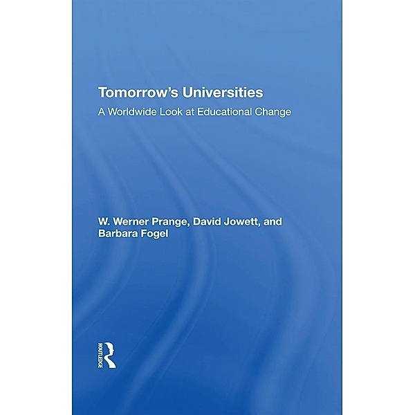 Tomorrow's Universities, W. Werner Prange, David Jowett, Barbara Fogel