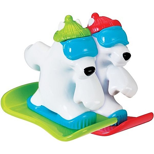 TOMY Polarbären auf Snowboards