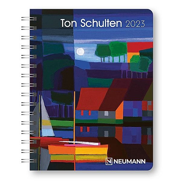 Ton Schulten 2023 - Diary - Buchkalender - Taschenkalender - Kunstkalender - 16,5x21,6