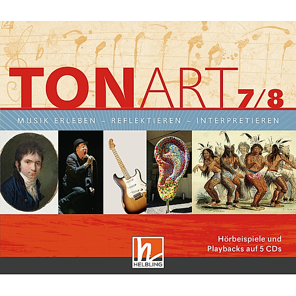 TONART Bayern - TONART 7/8. Audio-Aufnahmen,5 Audio-CD, Bernhard Zink