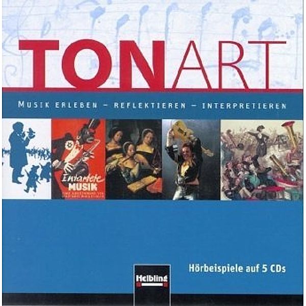 TONART, Regionalausgabe B: Hörbeispiele, 5 Audio-CDs