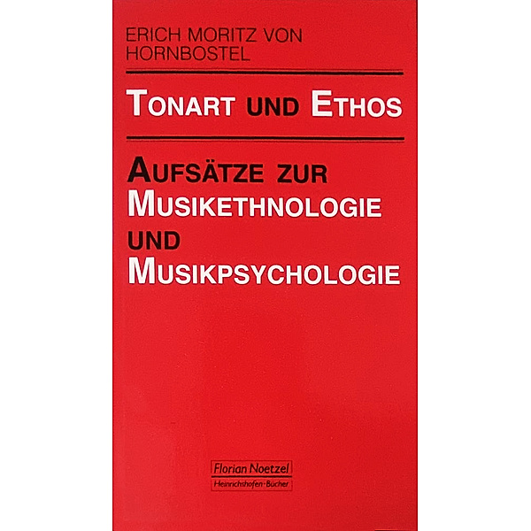 Tonart und Ethos, Erich M. von Hornbostel