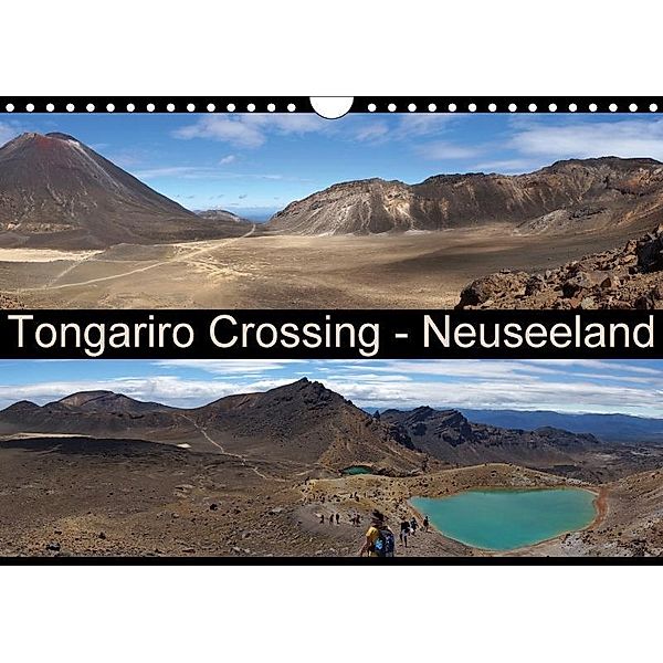 Tongariro Crossing - Neuseeland (Wandkalender 2017 DIN A4 quer), flori0, k.A. Flori0