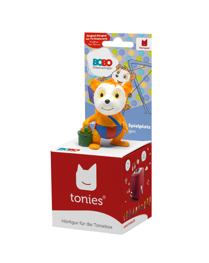 Tonies-Figur-Hörbuch-Hörspiel-Toniebox Neu Tonie Bobo Ausflug zum Spielplatz 