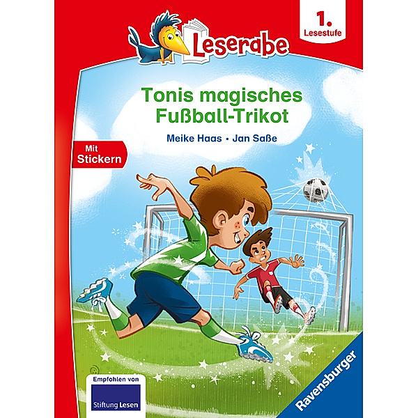 Tonis magisches Fussball-Trikot - lesen lernen mit dem Leserabe - Erstlesebuch - Kinderbuch ab 6 Jahren - Lesen lernen 1. Klasse Jungen und Mädchen (Leserabe 1. Klasse), Meike Haas