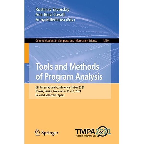 Tools and Methods of Program Analysis