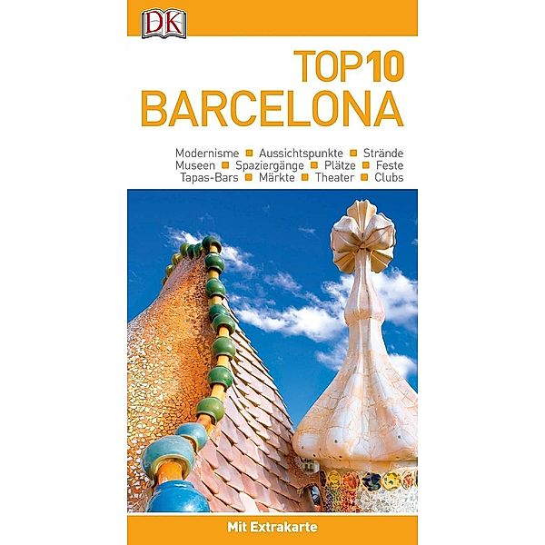 Top 10 Reiseführer Barcelona, m. 1 Karte