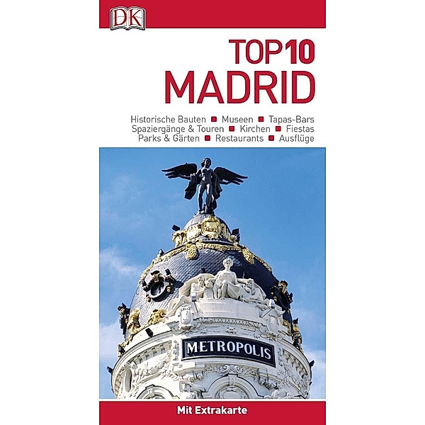 Top 10 Reiseführer Madrid, m. 1 Karte