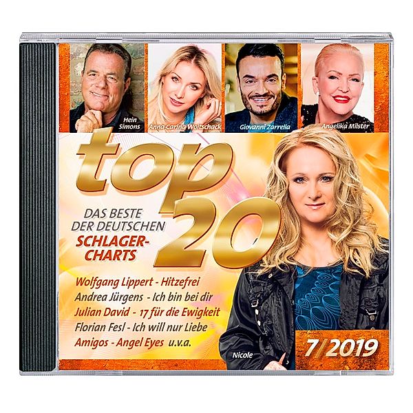 Top 20 - Das Beste der deutschen Schlagercharts, 07/2019