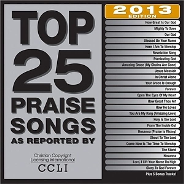 Top 25 Praise Songs 2013, Maranatha Praise Band