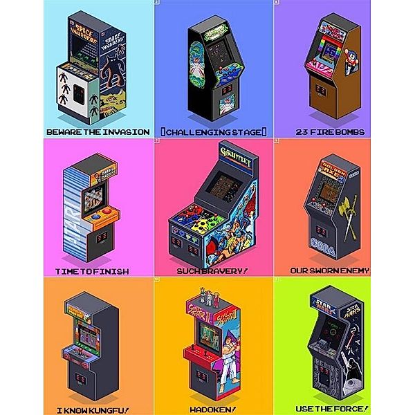 Top 50 arcade cabinets, J Horsfield @ Hearts Minds Media, J. HORSFIELD