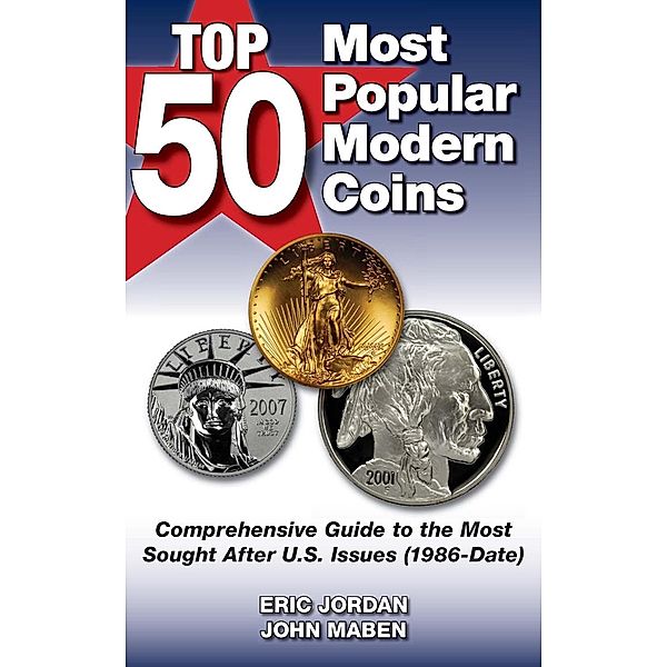 Top 50 Most Popular Modern Coins, Eric Jordan, John Maben