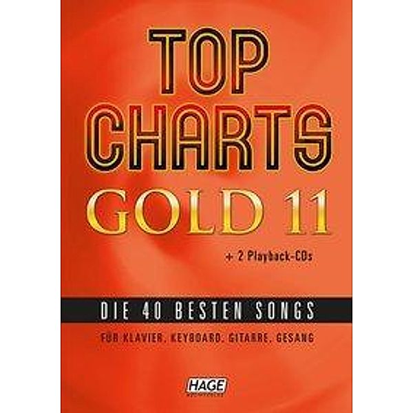 Top Charts Gold, m. 2 Audio-CDs + Midifiles, USB-Stick