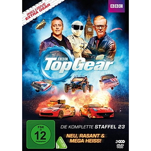 Top Gear - Die komplette Staffel 23, Chris Evans, Matt LeBlanc, Sabine Schmitz