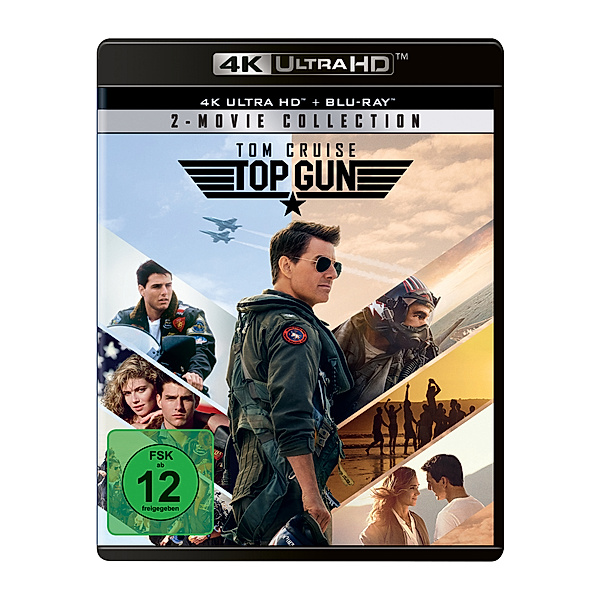 Top Gun 2-Movie-Collection, Tom Skerritt Kelly McGillis Anthony Edwards