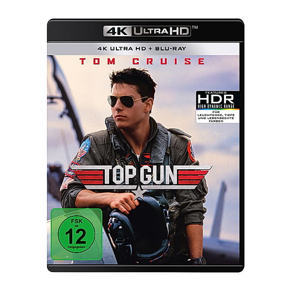 Top Gun (4K Ultra HD), Tom Skerritt Kelly McGillis Anthony Edwards