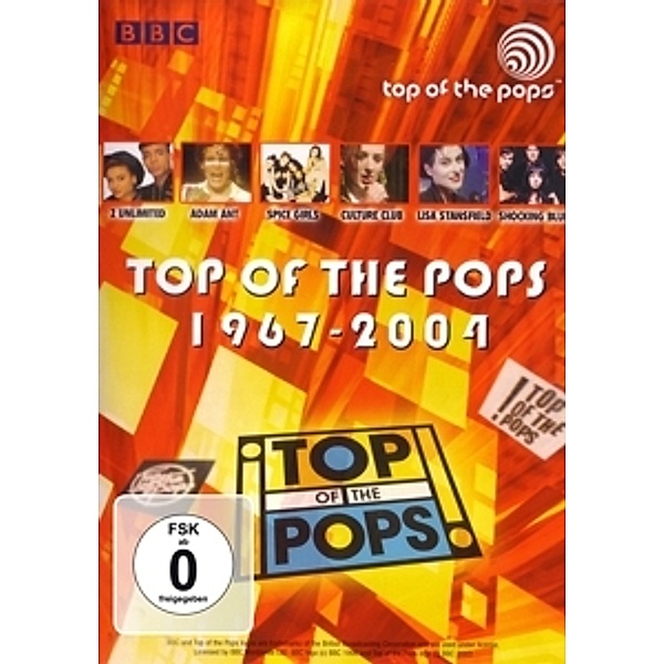Top Of The Pops 1967-2004, Diverse Interpreten