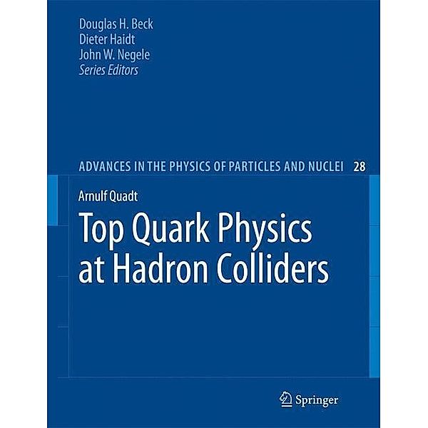 Top Quark Physics at Hadron Colliders, Arnulf Quadt