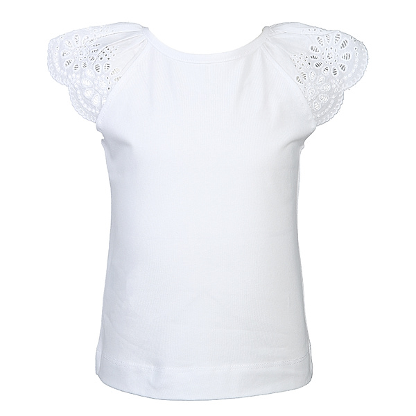Mayoral Top RUFFLE in weiss