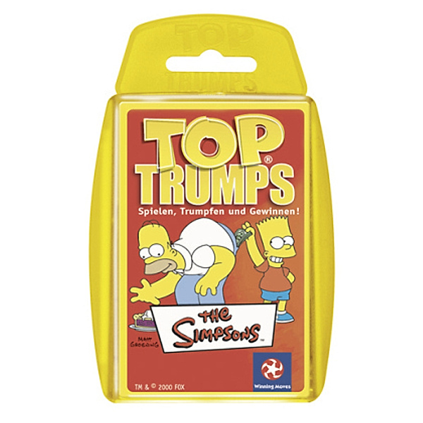 Top Trumps (Quartettspiel), Die Simpsons