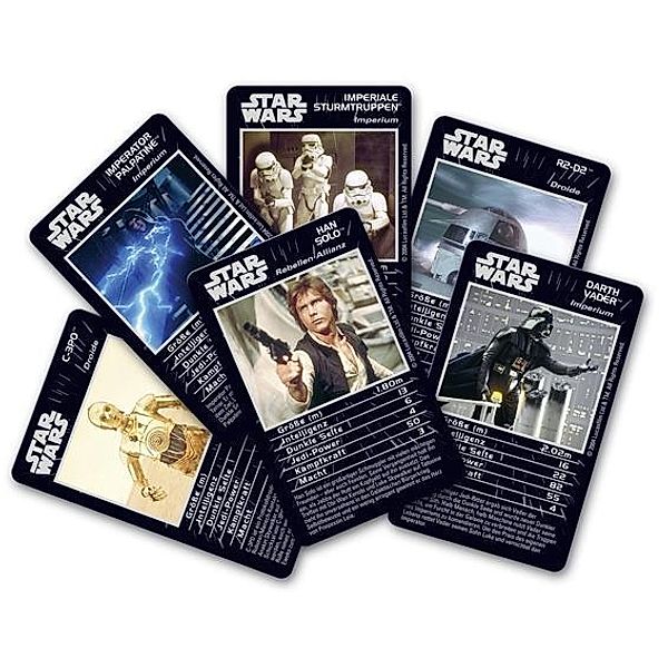 Top Trumps (Quartettspiel), Star Wars, Episode IV-VI