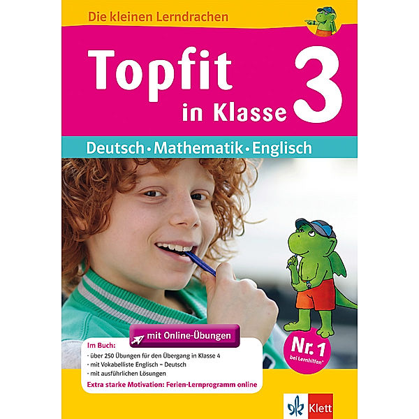 Topfit in Klasse 3, Deutsch - Mathematik - Englisch