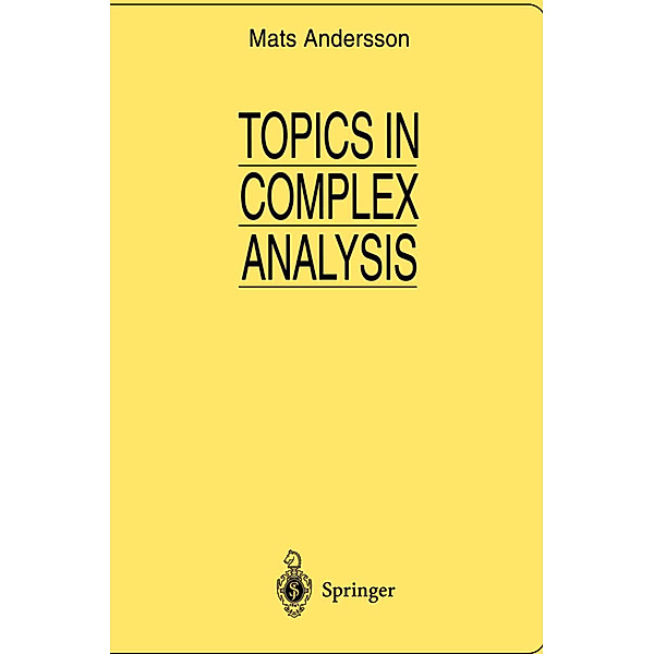 Topics in Complex Analysis, M. Andersson