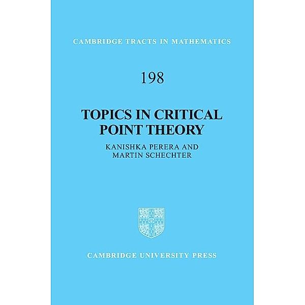 Topics in Critical Point Theory / Cambridge Tracts in Mathematics, Kanishka Perera