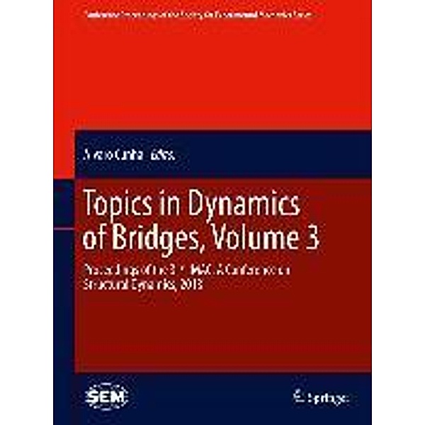 Topics in Dynamics of Bridges, Volume 3 / Conference Proceedings of the Society for Experimental Mechanics Series Bd.38