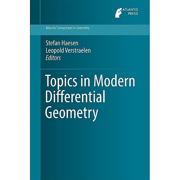 Topics in Modern Differential Geometry / Atlantis Transactions in Geometry Bd.1