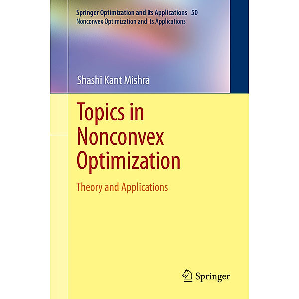 Topics in Nonconvex Optimization