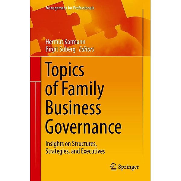 Topics of Family Business Governance / Management for Professionals