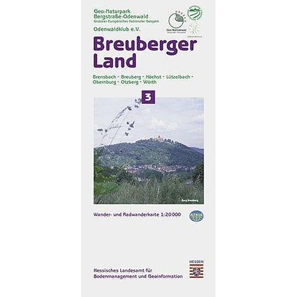 Topographische Freizeitkarte Hessen (1 : 20.000) - Breuberger Land