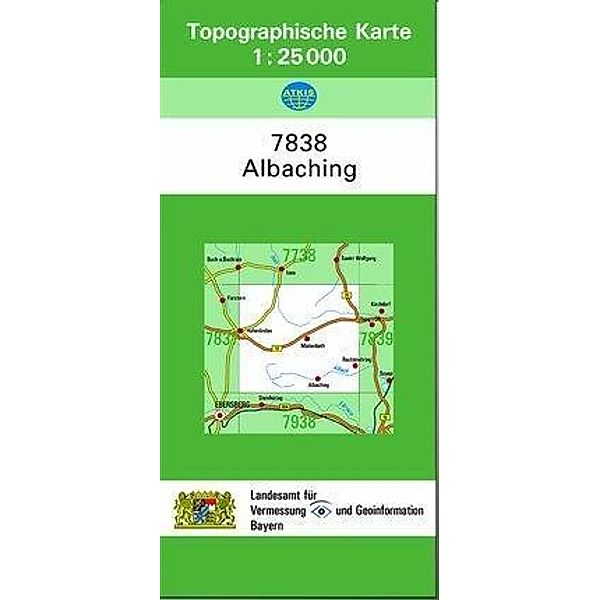 Topographische Karte Bayern Albaching, Breitband und Vermessung, Bayern Landesamt für Digitalisierung
