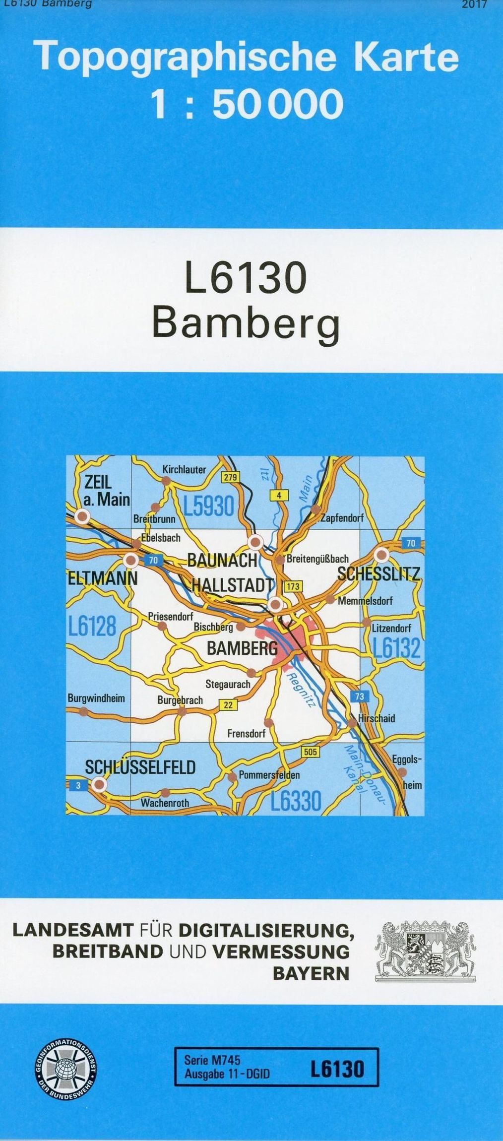 Topographische Karte Bayern Bamberg Buch versandkostenfrei bei Weltbild