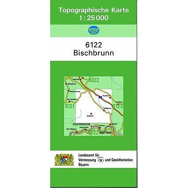 Topographische Karte Bayern Bischbrunn, Breitband und Vermessung, Bayern Landesamt für Digitalisierung
