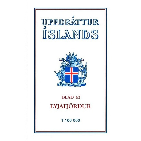 Topographische Karte Island 62 Eyjafjordur