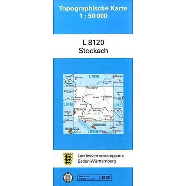Topographische Karten Baden-Württemberg, Zivilmilitärische Ausgabe: Topographische Karte Baden-Württemberg, Zivilmilitärische Ausgabe - Stockach